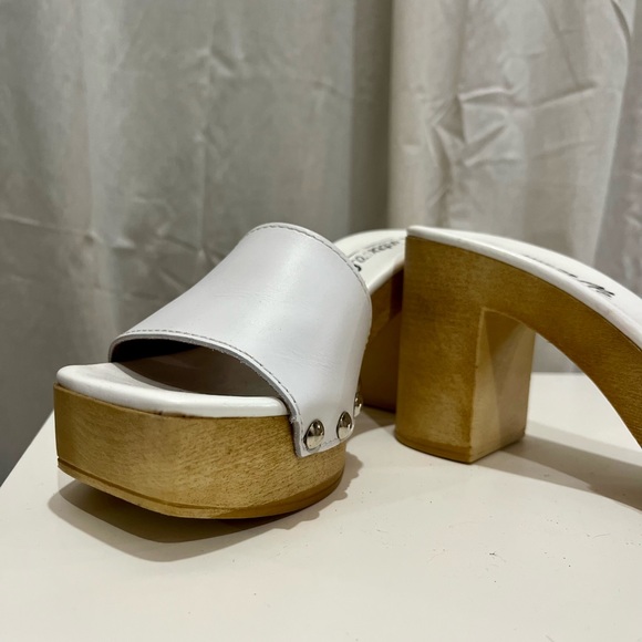 L'INTERVALLE slide plateforme sandal white 38 - Picture 2 of 5
